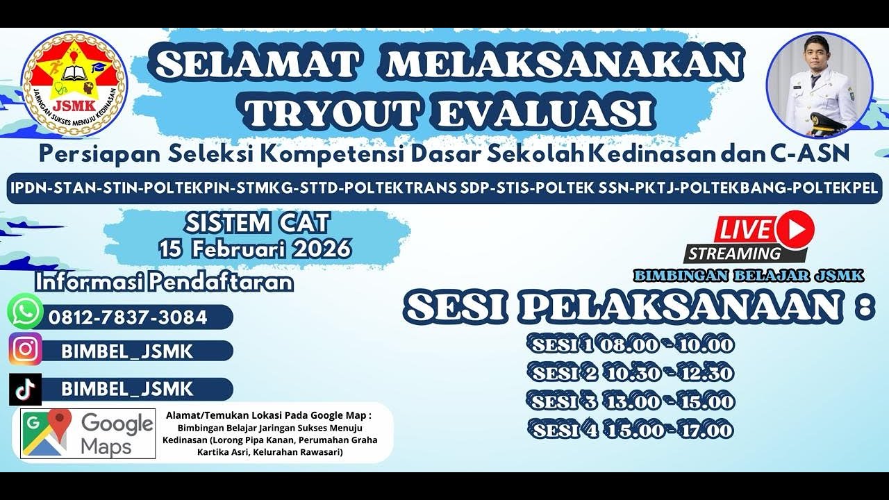 Try Out Evaluasi Februari 2026 Sesi 2