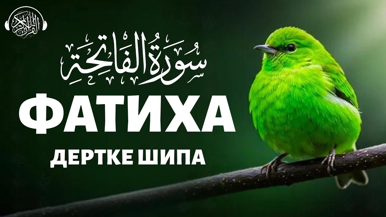 Фатиха сүресі, Дертке шипа! Quran Suresi 