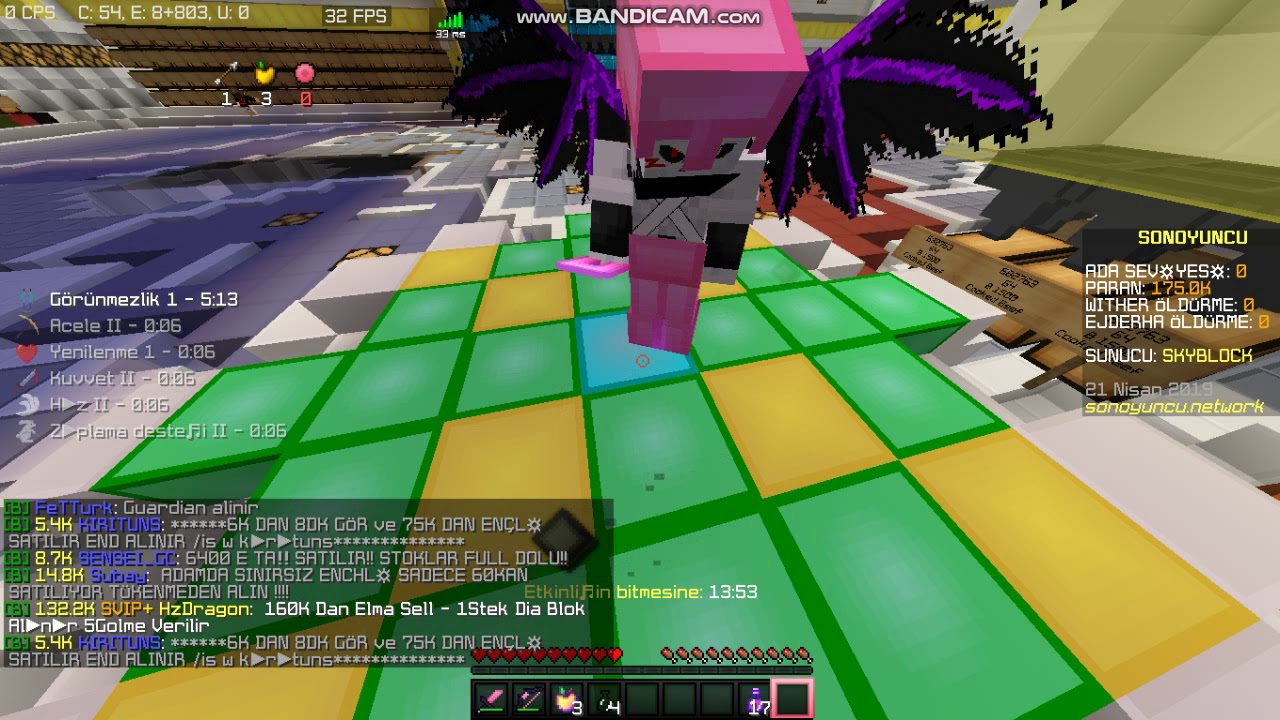 SonOyuncu Nether PvP #1 Set Kapma