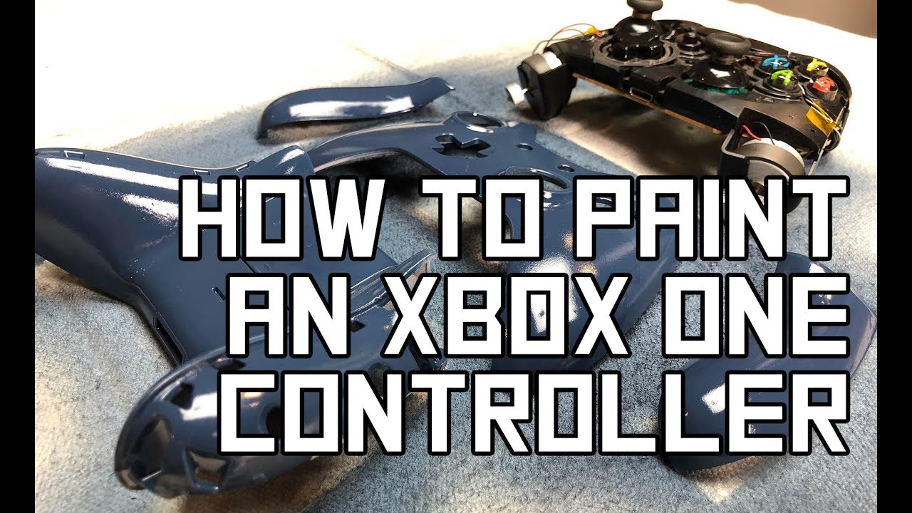 How to Custom Paint an Xbox One Controller