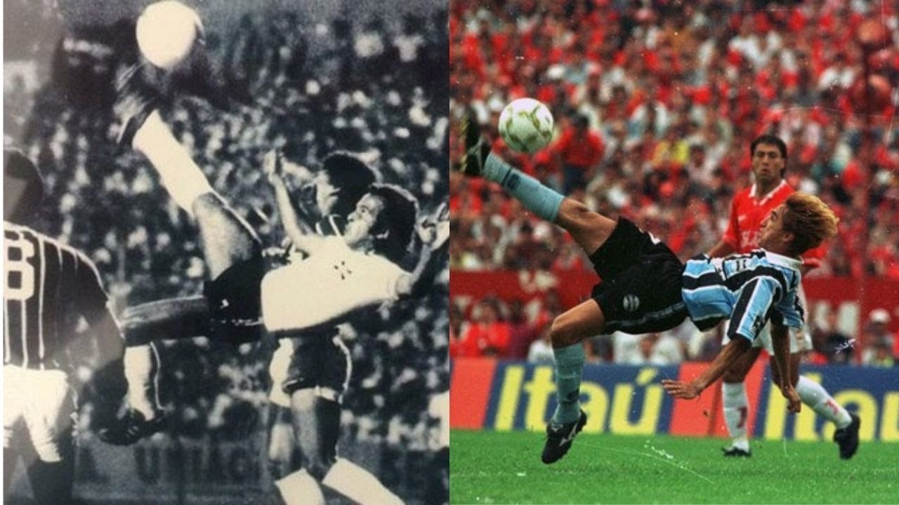 5 GOLS de BICICLETA do Grêmio • 1979-2019 • Aplaudiremos o Grêmio #1