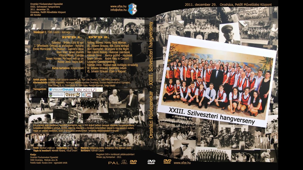 23. Szilveszteri hangverseny - 2011 - teljes koncert (Orosházi Fúvószenekar)