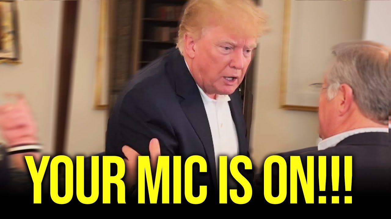 Trump CAUGHT ON HOT MIC Admitting It All