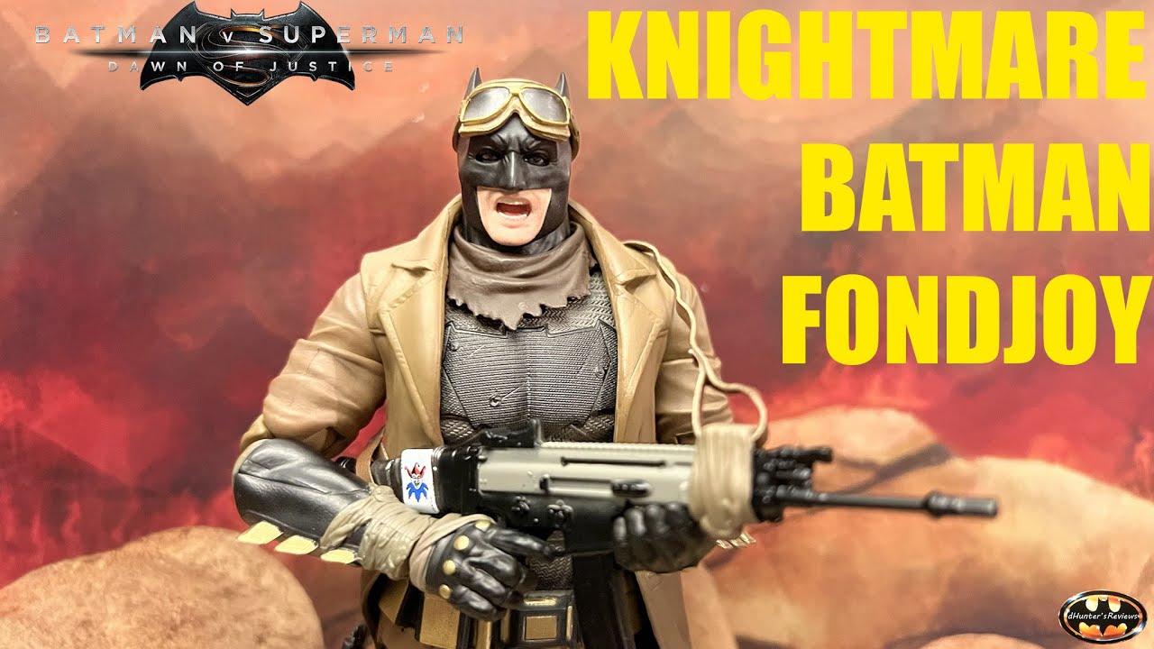 Fondjoy BvS Knightmare Batman Ben Affleck Batfleck Dawn Of Justice Action Figure Review & Comparison