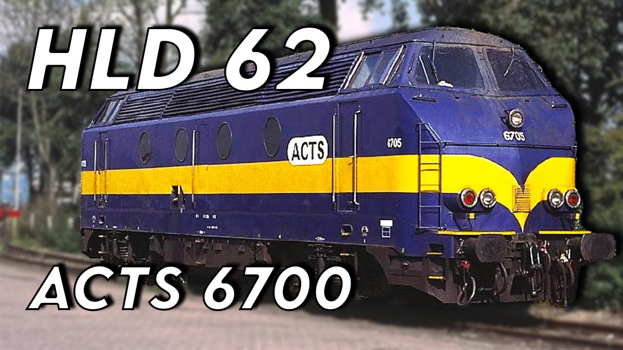 De Trein // HLD 62 - ACTS 6700 // Een leuk dieseltje !!!