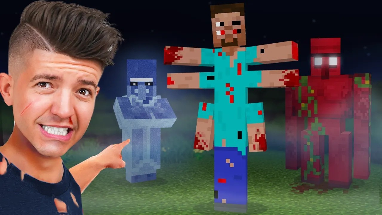 Тестируем 100 СТРАШНЫХ сидов Minecraft…