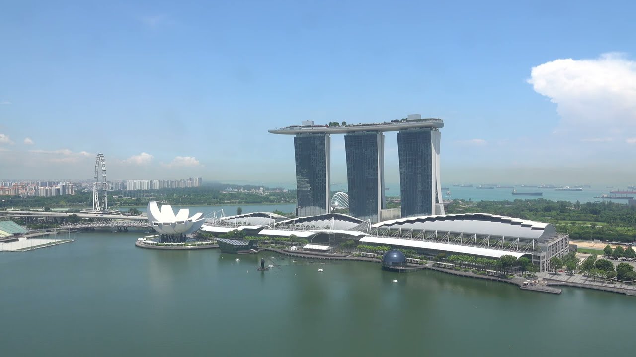 Singapore Marina Bay Realtime Live Streaming | 4K