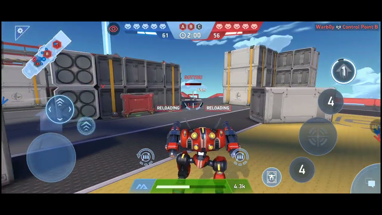 Mech Arena Control Point Clash 2
