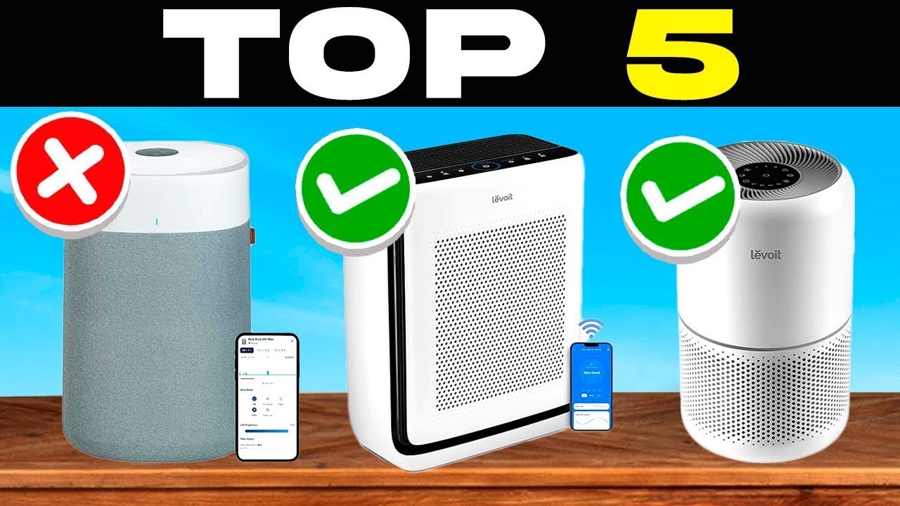 ✅ TOP 5 BEST AIR PURIFIERS 2025 on AMAZON | Best AIR PURIFIERS