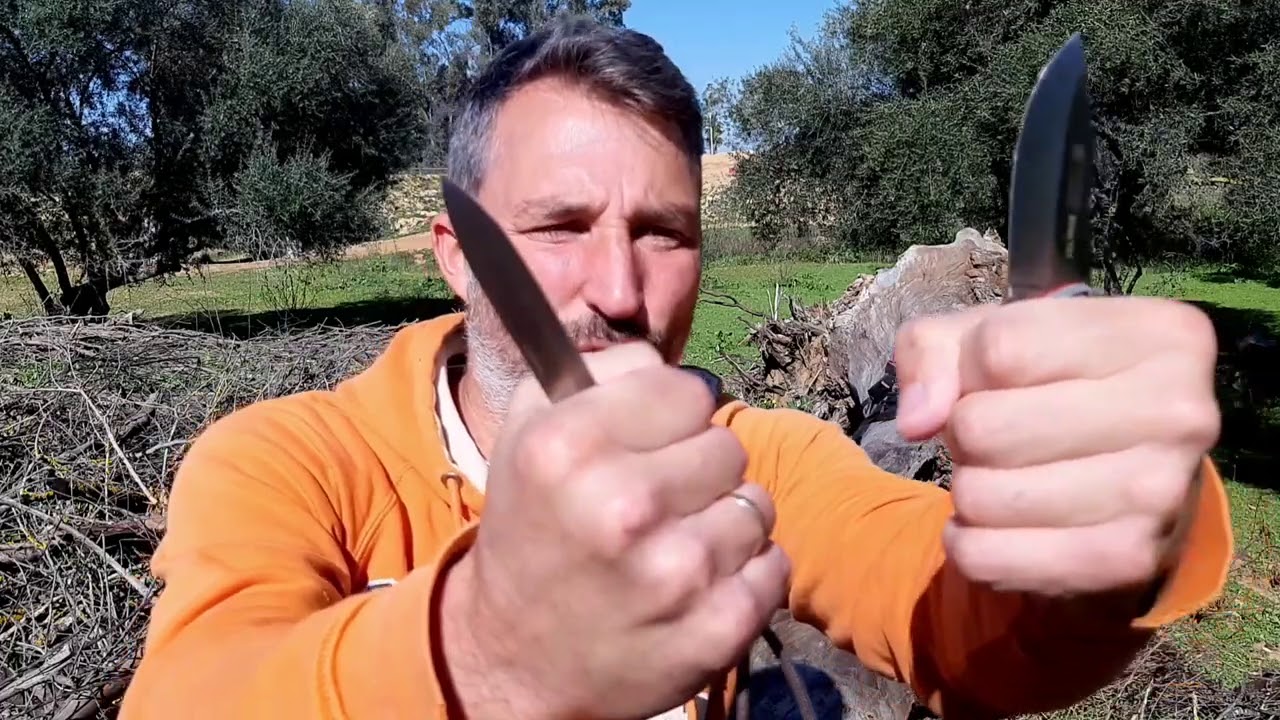 CUCHILLOS DE CUELLO Joker avispa,erizo y mora eldris.(aparición espectral)#neckknives#joker#morakniv