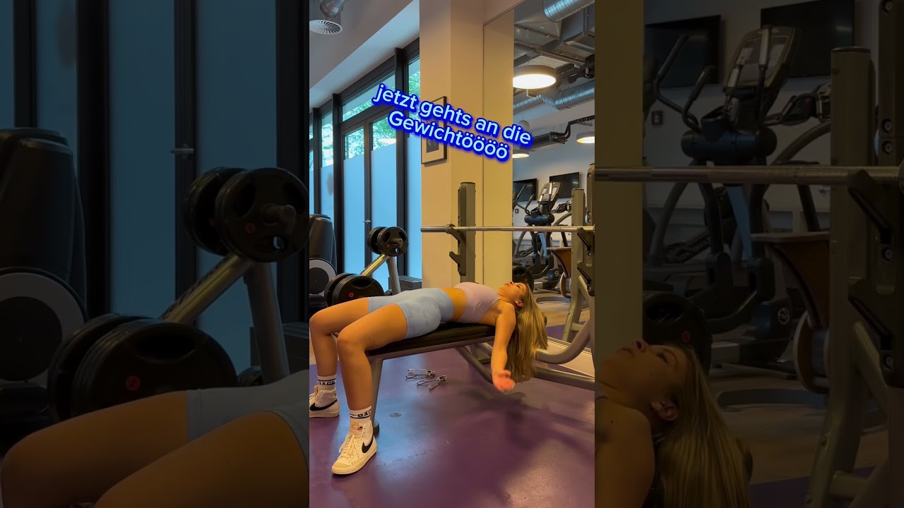 Pumpen mit Paula 🐫✨ #shorts#gymvlog