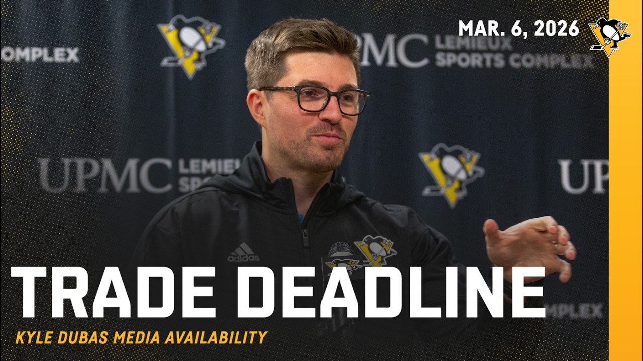 Kyle Dubas: Trade Deadline Media Availability (03.06.26) | Pittsburgh Penguins
