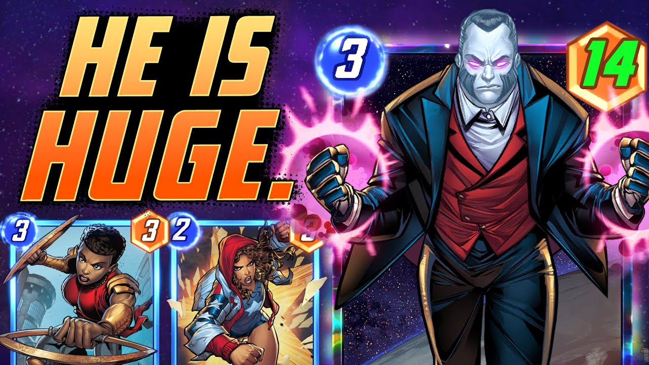 Sebastian Shaw feels SUPER STRONG in this deck!