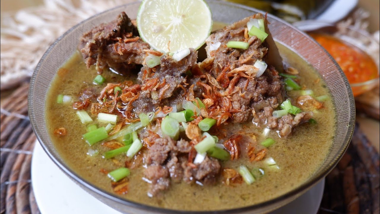 RESEP SOP KONRO KHAS MAKASSAR