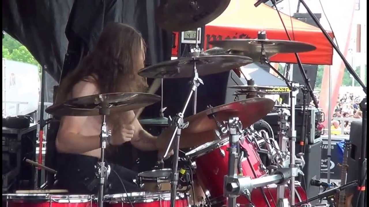 Job For A  Cowboy Drum Cam Jon 