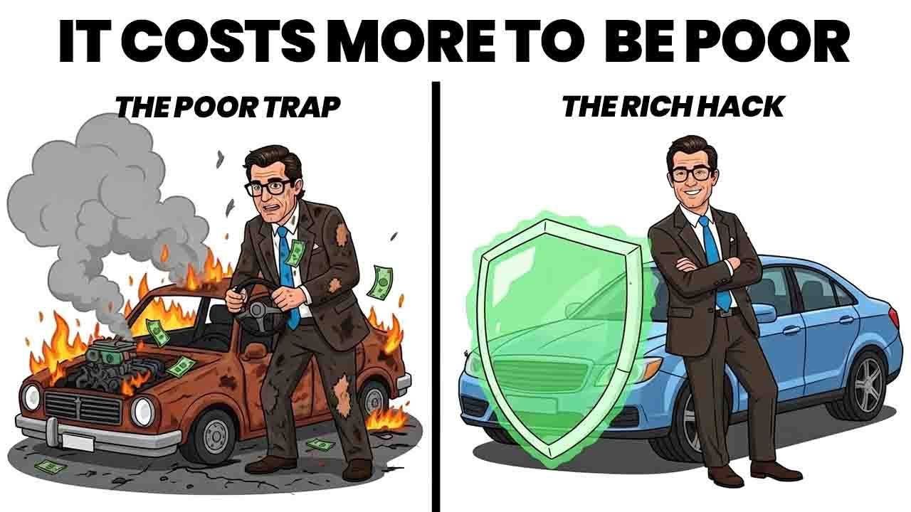 The Math of Being Broke: Why You Pay Double (And Can't Save)