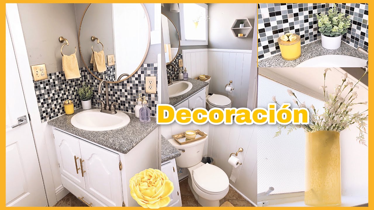 Con Esta Decoración Tu Baño Quedará Moderno Y De Lujo / Decoración 2020 / Bathroom Decor