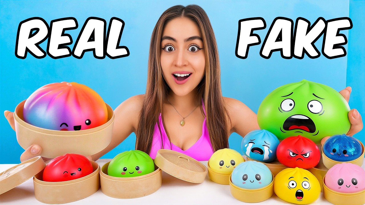 Unboxing REAL vs FAKE Viral Mystery Dumplings- Did I get Scammed?!