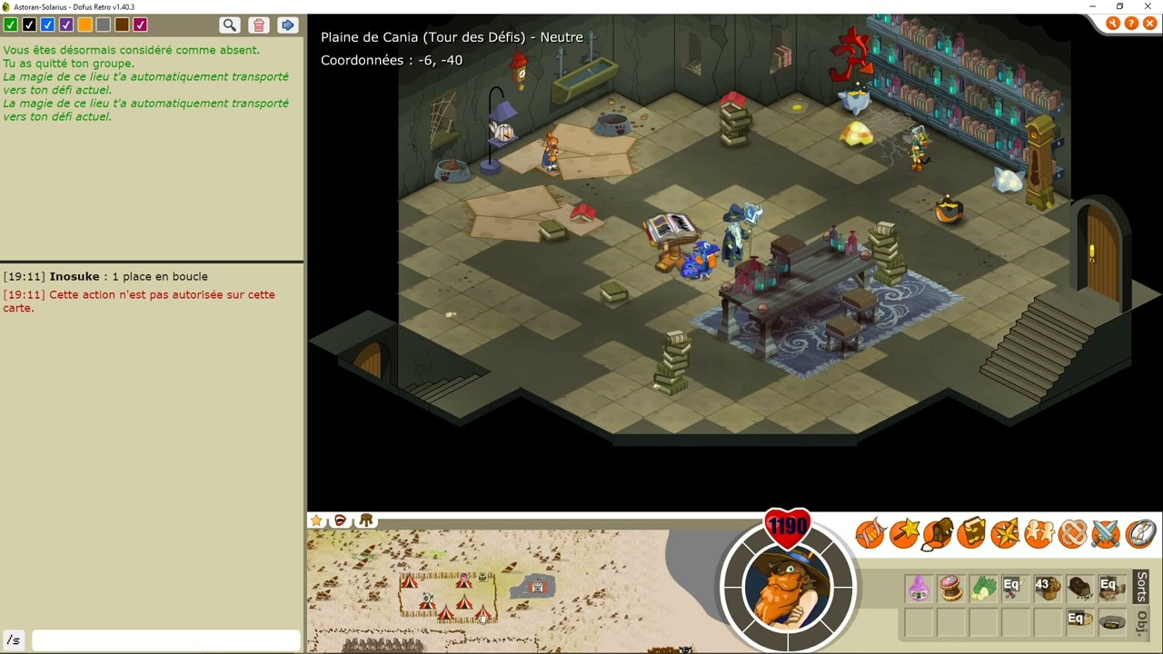 Musique Dofus rétro -Temporis - Parchomancia : La tour des défis