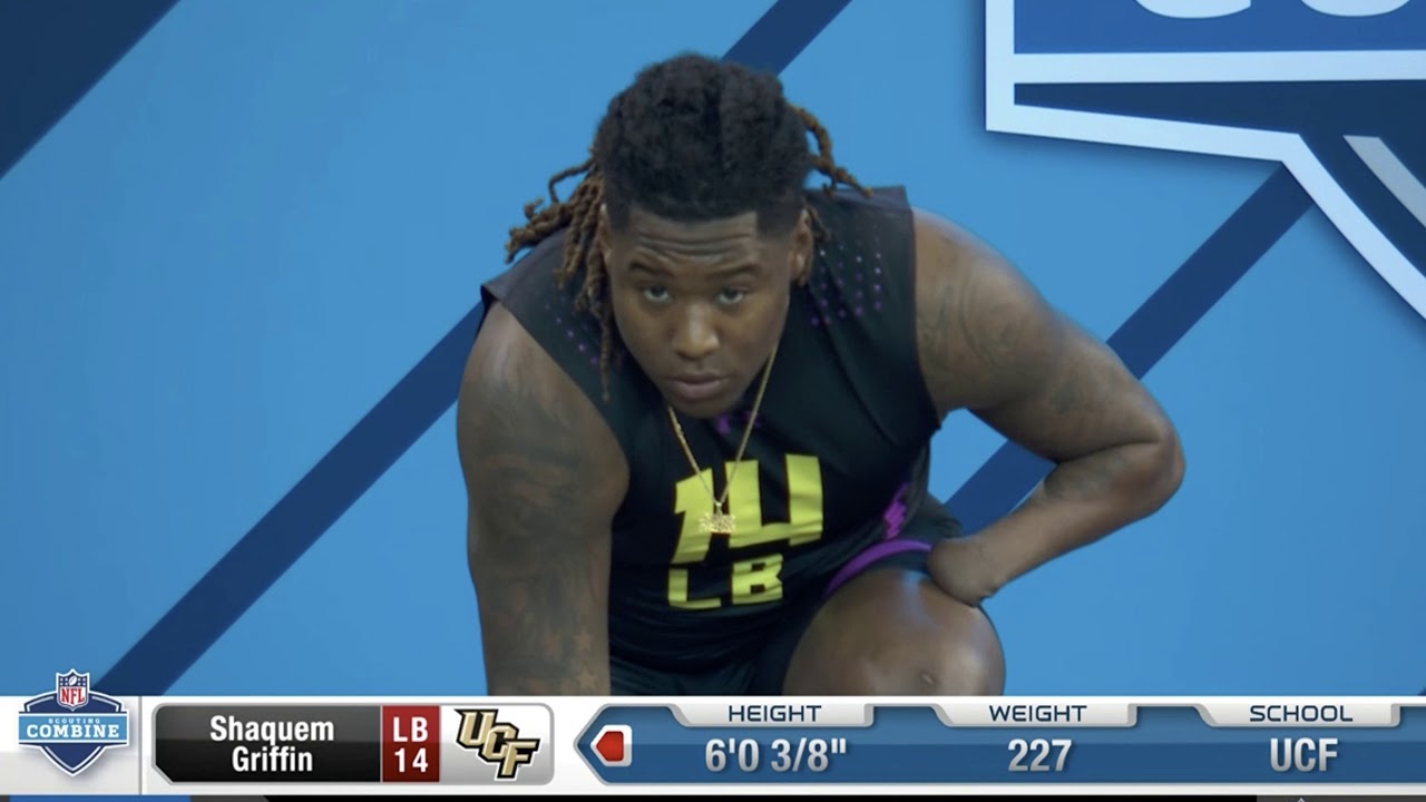 Shaquem Griffin runs UNBELIEVABLE 4.38 40: NFL Combine
