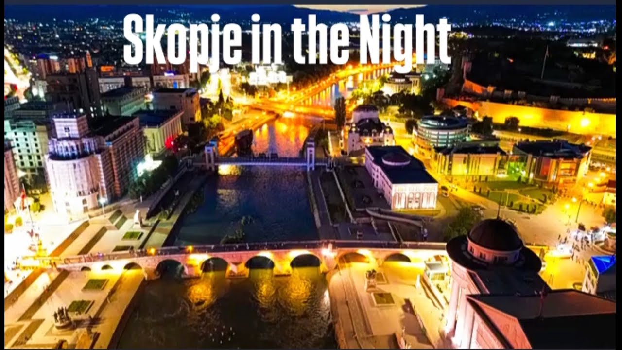 Skopje in the Night August 2024