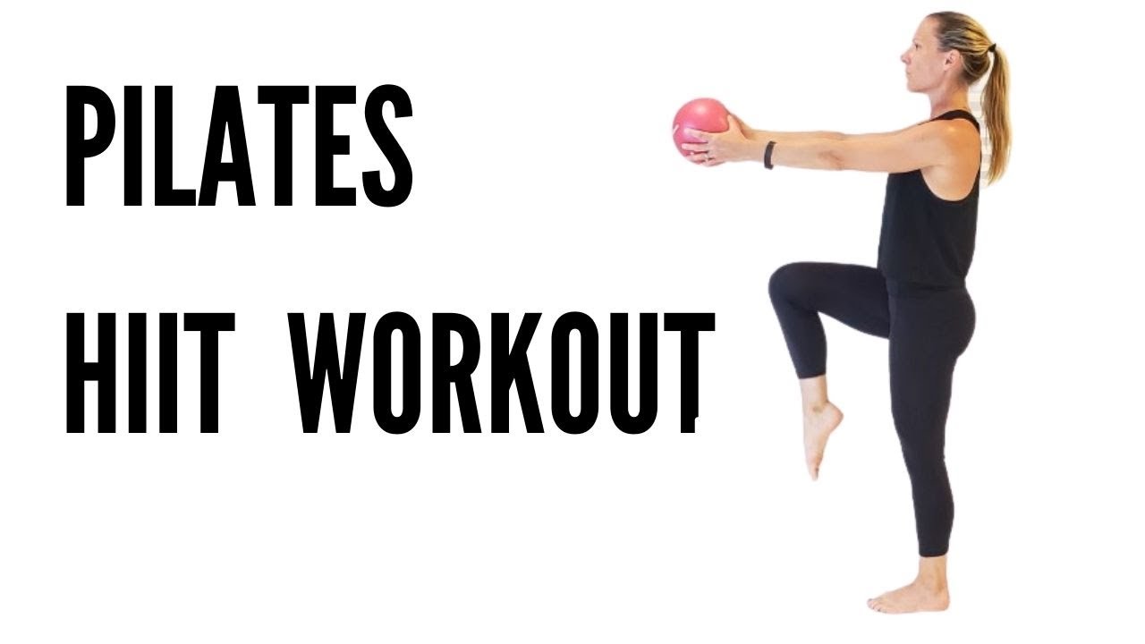 PILATES HIIT WORKOUT (STANDING & MAT) with MINI BALL