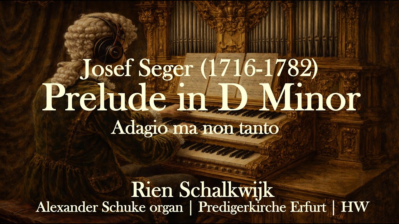 Prelude in D Minor (Adagio non ma tanto) – Josef Seger | Majestic Czech Baroque Organ Music