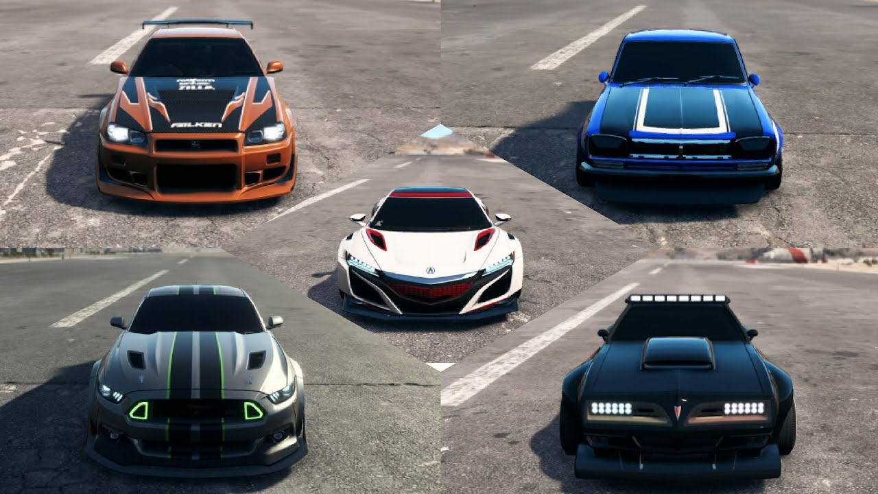 FASTEST CARS IN NFS PAYBACK PART 2