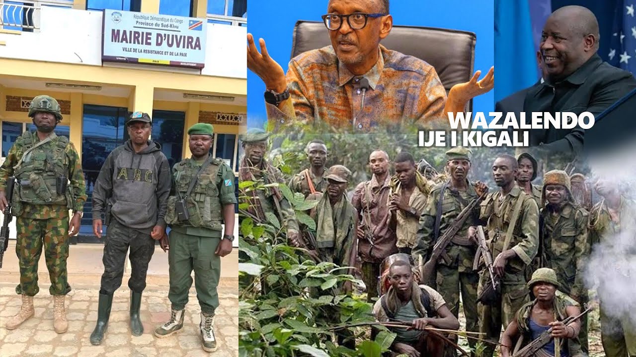 Ma&iuml; Ma&iuml; NGO BAGIYE GUTERA U RWANDA🚨 MUSENGE CYANE : M23 Gufata UVIRA BITEJE IKIBAZO UBURUNDI
