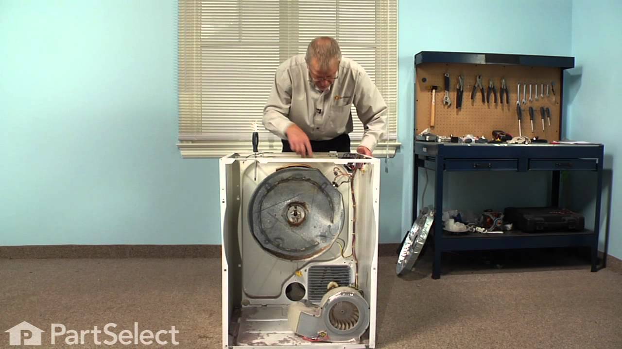 Dryer Repair- Replacing the Heating Element Assembly (Frigidaire Part # 131553900)