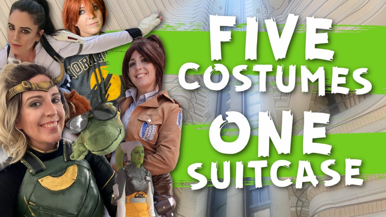 How to Pack for a Convention - Tips and Tricks for Traveling with Multiple Cosplays and Props