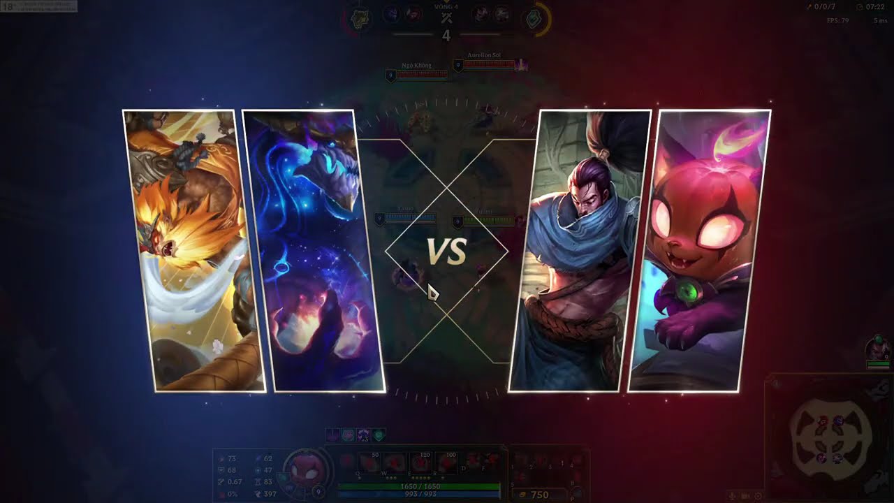 LOL | Võ đài | Yasuo siêu hất tung + Yuumi