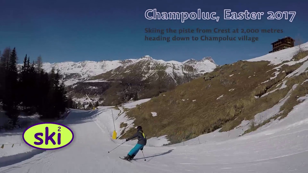 GoPro: Skiing from Crest towards Champoluc