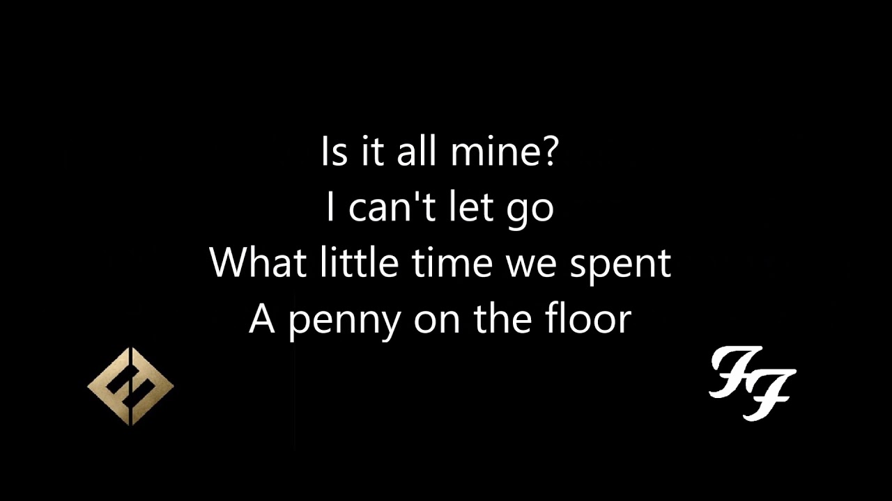 Foo Fighters Concrete and Gold Lyrics