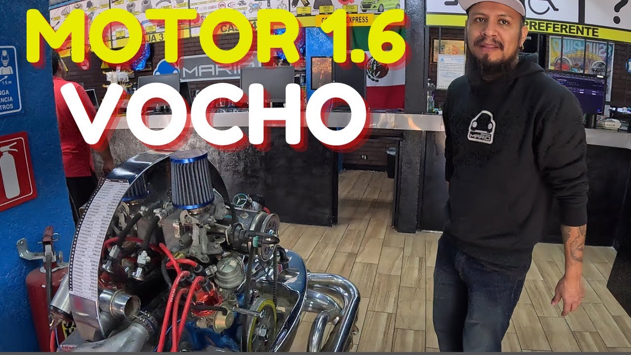 ¿Motor 1.6 en exhibición en Refaccionaria Mario? HISTORIA.