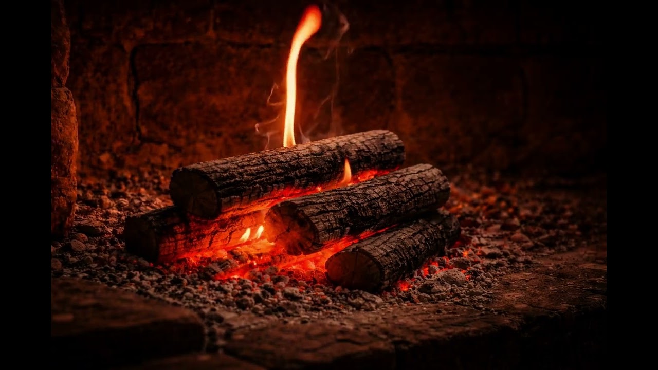 Fireplace Guitar Nights 🔥 Cozy Lo-Fi Guitar for Winter Evenings (1.5 Hours)