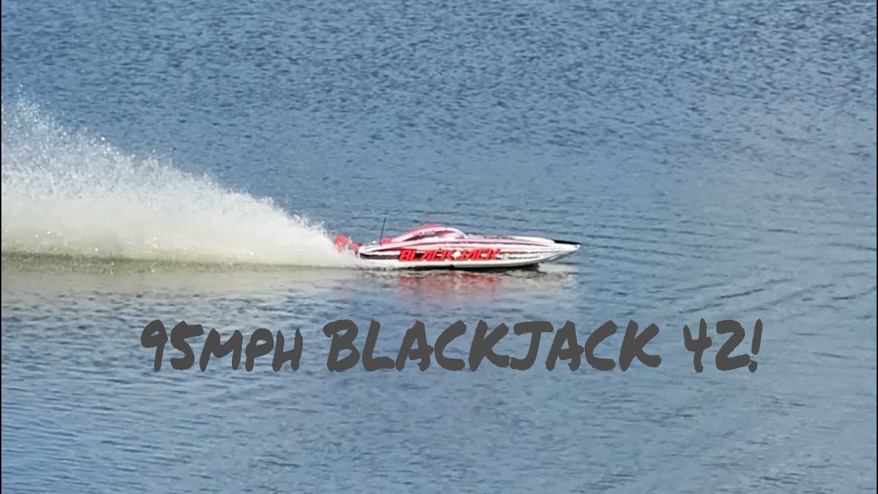 Blackjack 42 with twin motors custom ProBoat RC