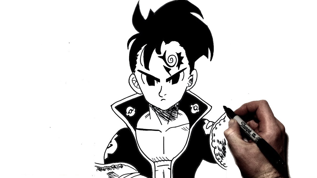 How to Draw Zeldris | Step by Step | Seven Deadly Sins
