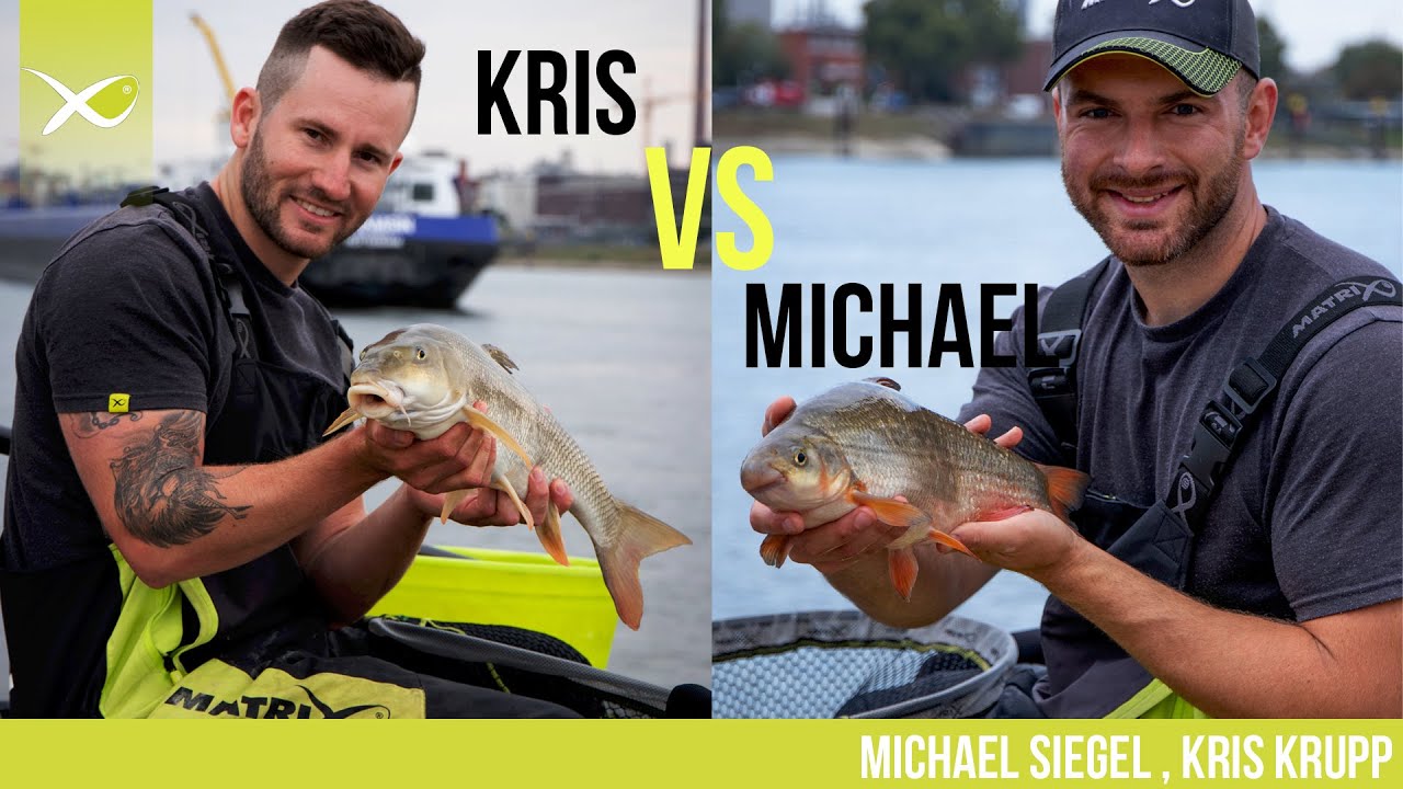 *** MATCH ANGELN TV *** l KRIS VS MICHI l MIT DER KOPFRUTE AM RHEIN