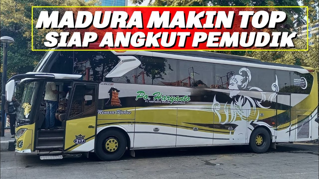 HR madura makin top‼️po haryanto bikin penumpang betah