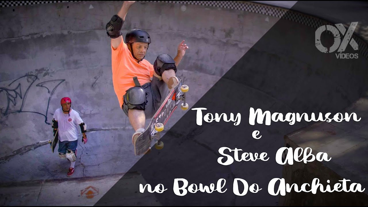 Steve Alba e Tony Magnuson no Bowl do Anchieta em BH!