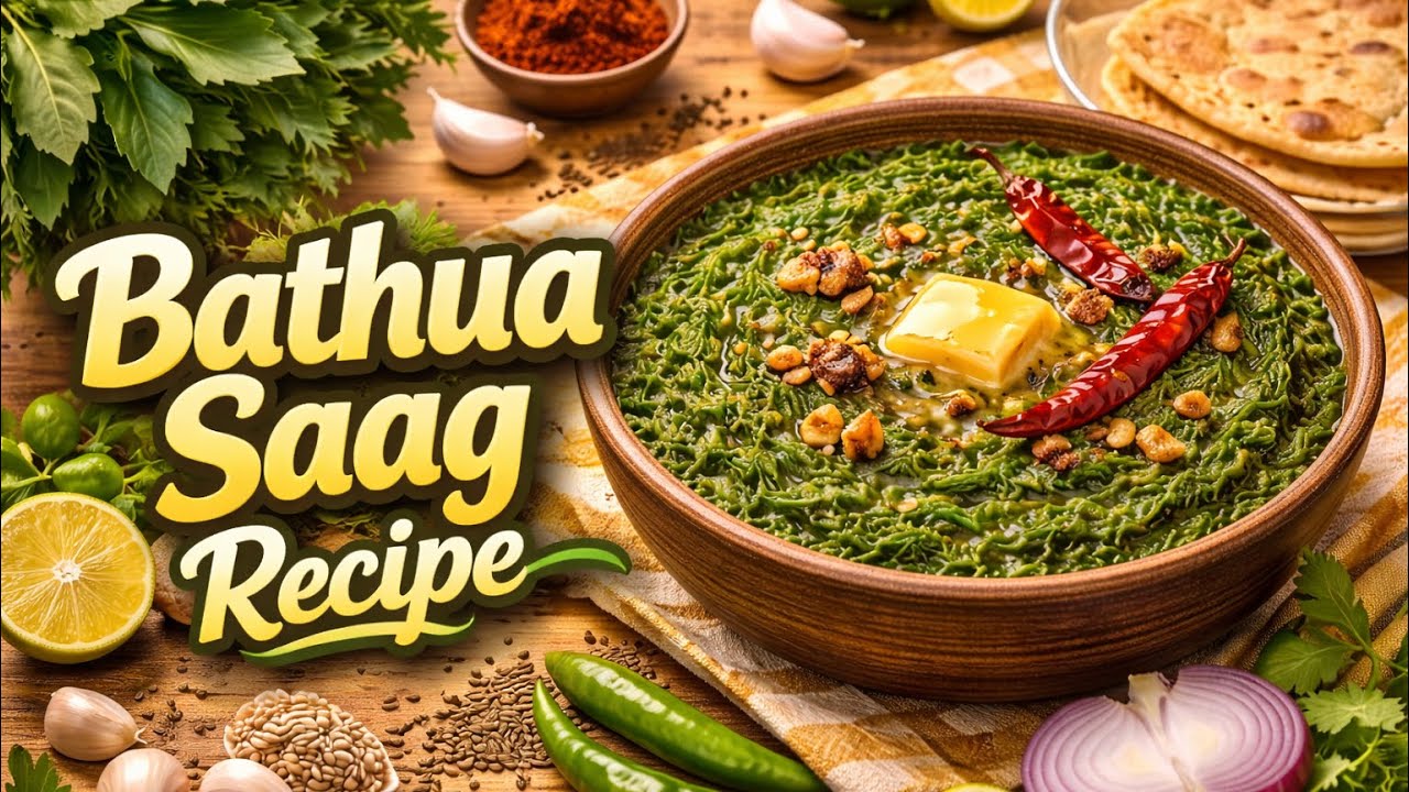 Bathua Saag recipe || winter special saag recipe || Restaurant Style || RaHa Vlogs 