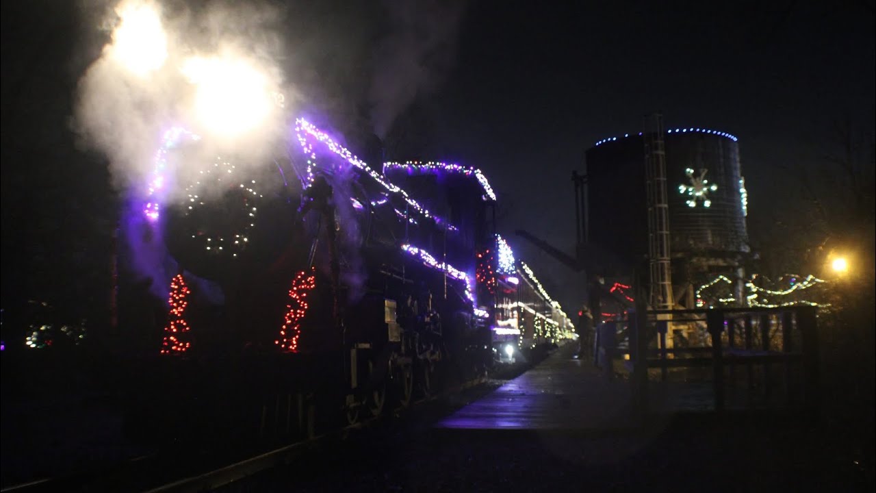 Huckleberry Railroad Extra Christmas Train 2024.