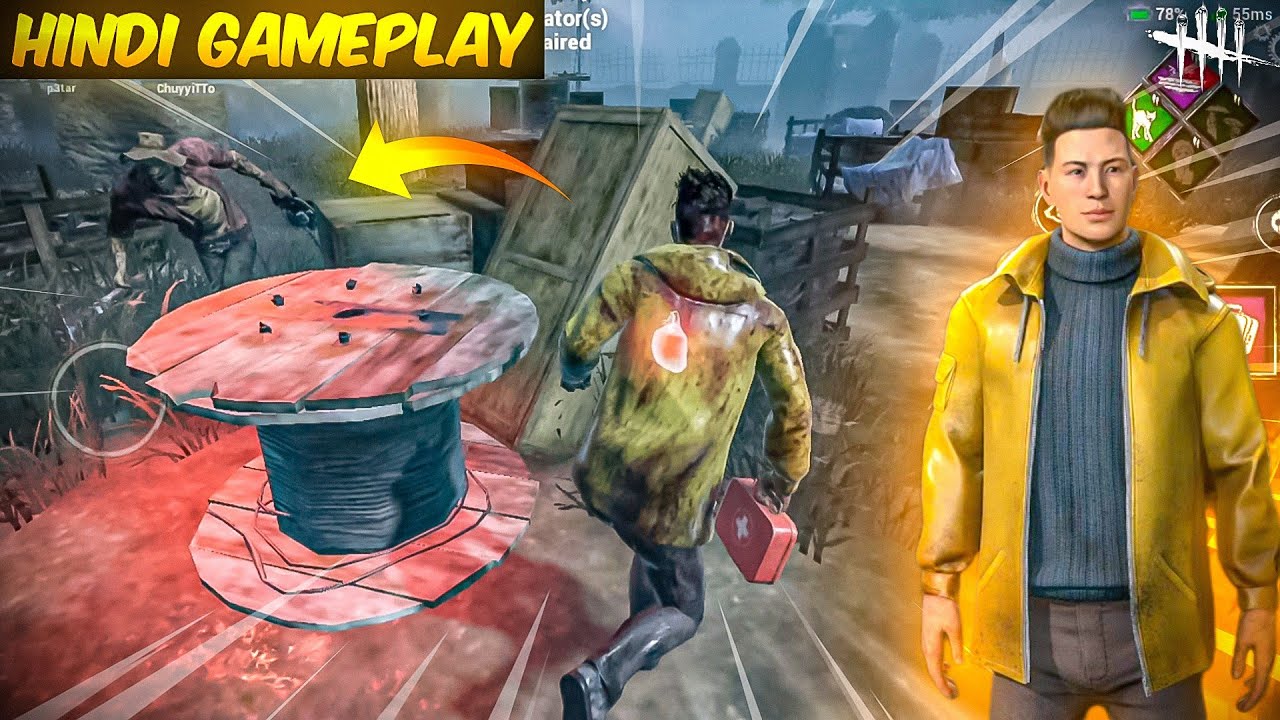 ( हिंदी ) Intense Chase against Killer 🔥 Dead by Daylight Mobile | KynoX Gaming