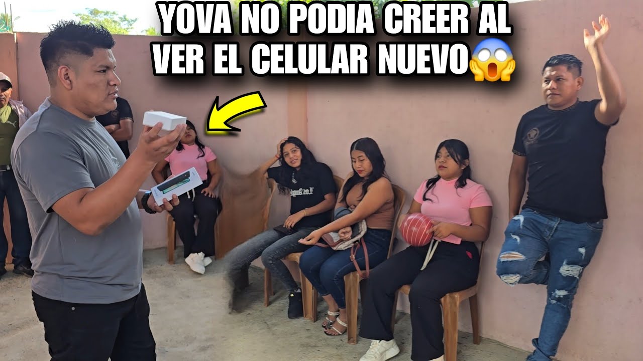 Asi Reaccionaron Todos Al Ver El Celular Nuevo📱Mira Quien Gano Este Telefono Nuevo😱No Lo Vas A Creer
