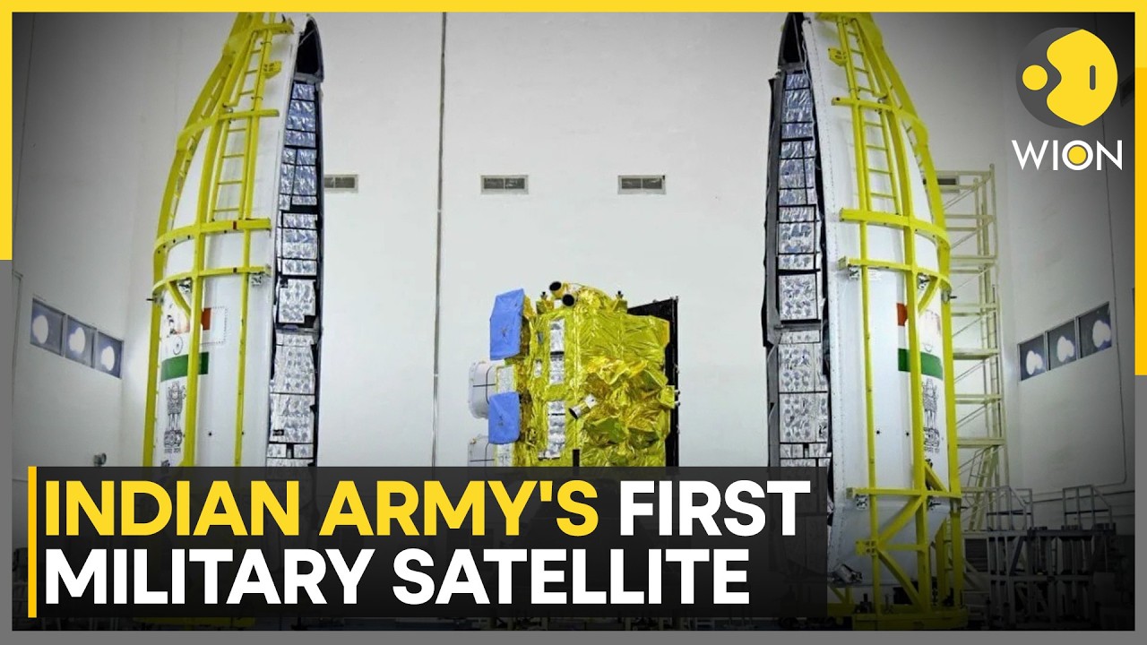 Indian Army's First Dedicated Communications Satellite By 2028 | WION News