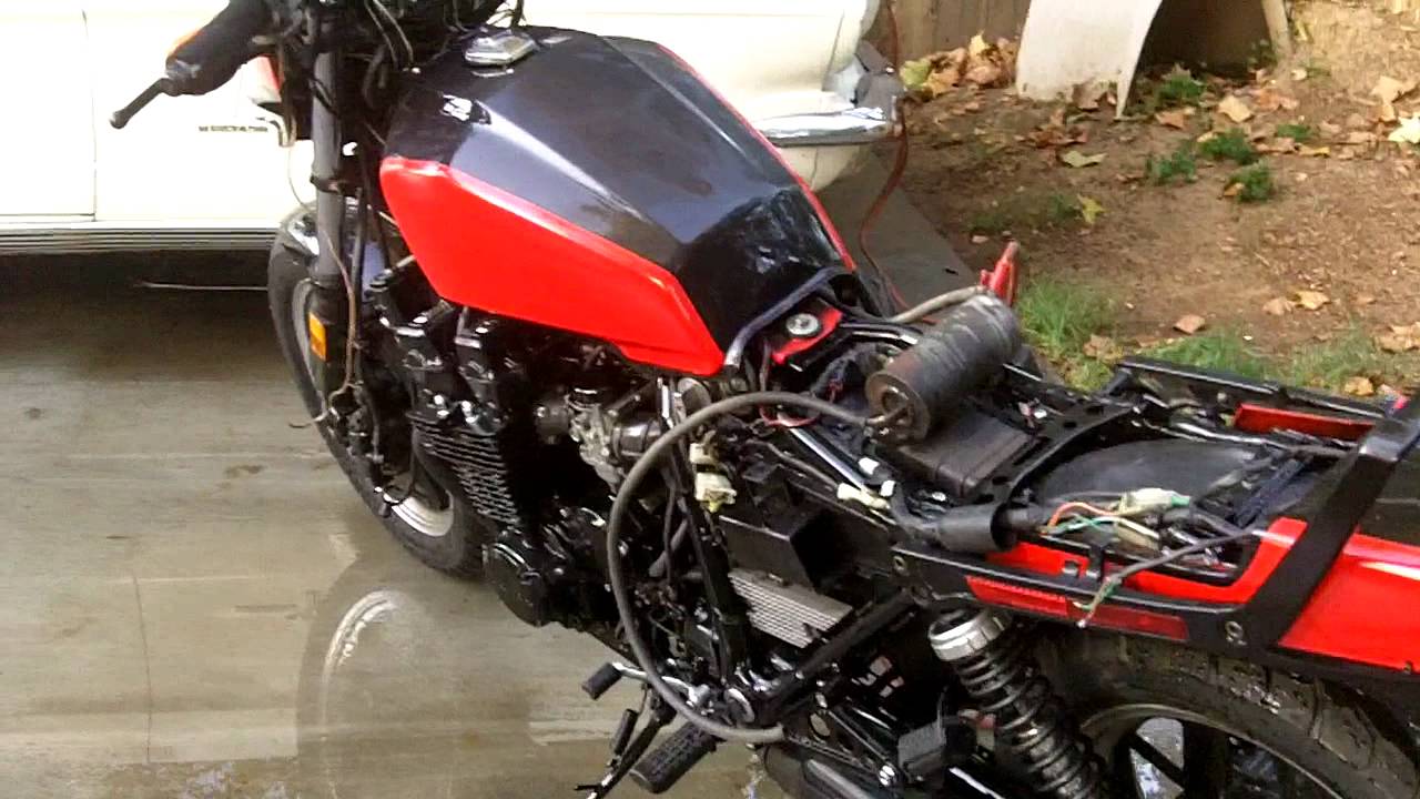 Honda Nighthawk 700s new engine start up