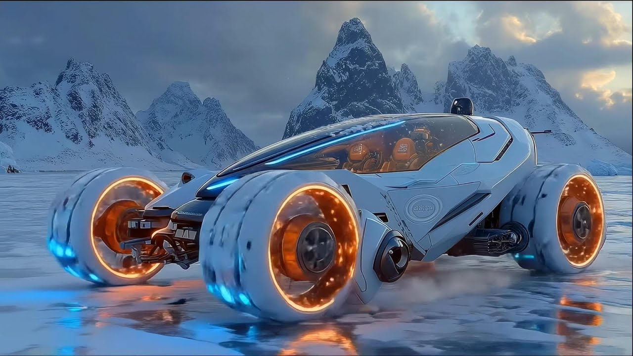 The Rise of Futuristic Snow Cities and Ultra-Modern Snow Vehicles | AIDoALL