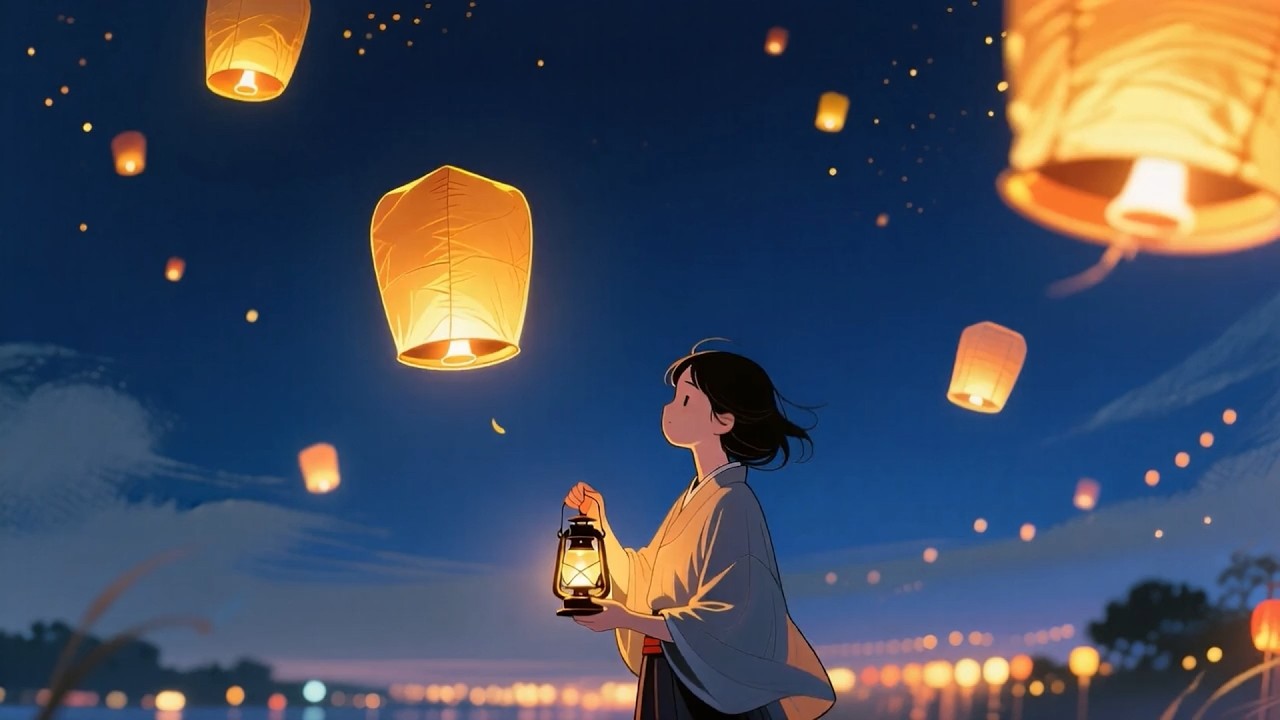 《靜靜升起的光》放鬆純音樂 Lofi｜元宵節特別篇 #Amy_Tofu #放鬆音樂 #純音樂 #Lofi #元宵節 #療癒系 #靜心 #睡前音樂 #情感陪伴 #背景音樂
