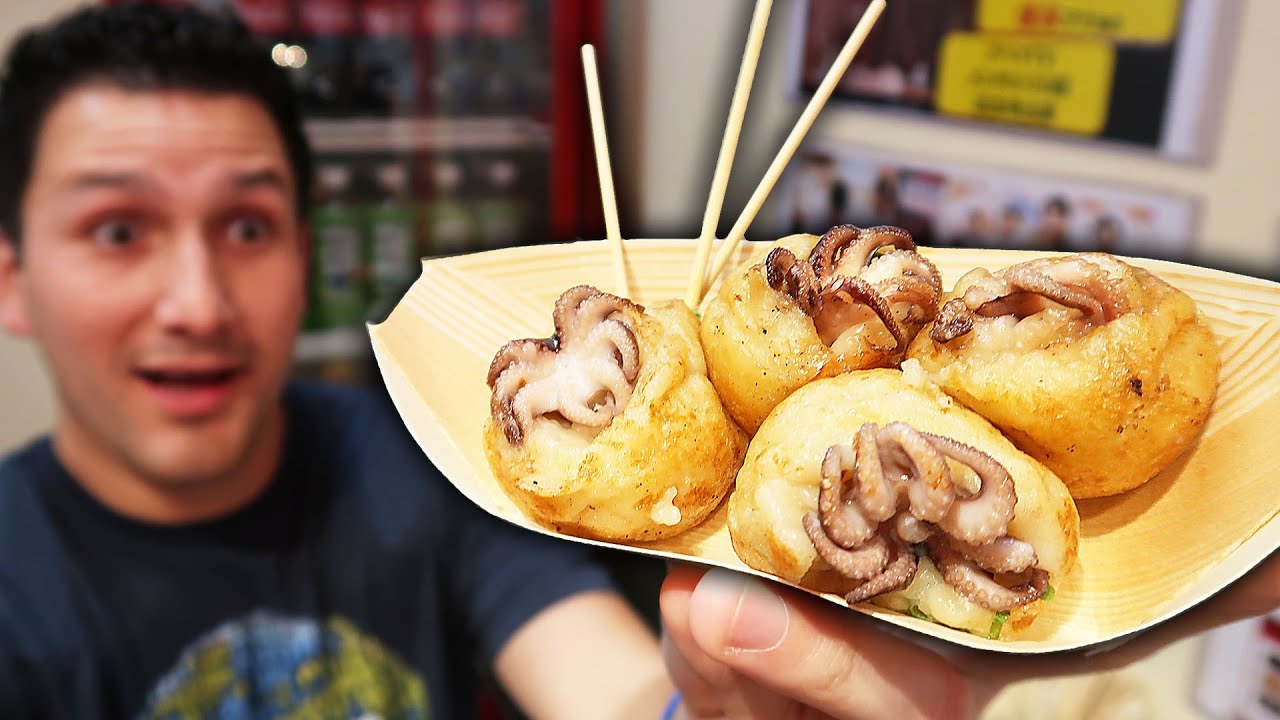 Look what we ATE in Osaka, Japan!